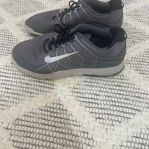 Youth Gray Nike Athletic Shoes